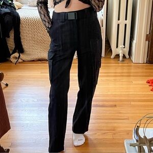 TNA Black Straight Leg Pants